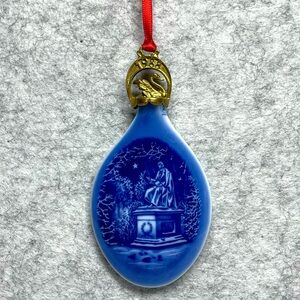 VTG 1988 Christmas Drop Ornament by Bing & Grondahl Copenhagen Denmark